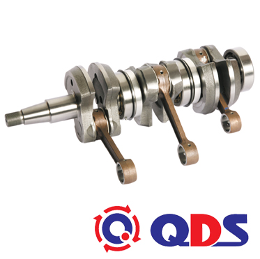 Outboard engine crankshaft